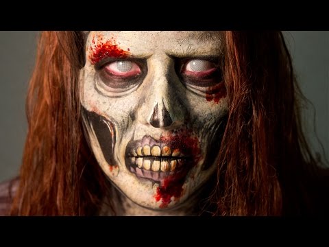 Walking Dead zombie make up