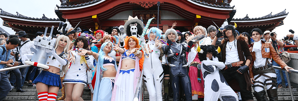 Ōsu Kannon temple cosplay parade