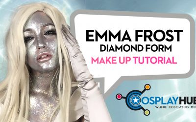 Make Up Tutorial: Emma Frost “Diamond”, Marvel Comics