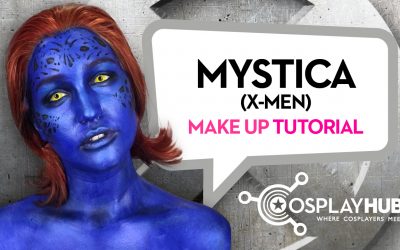 Make Up Tutorial: Mystica (“X-Men”, Marvel)