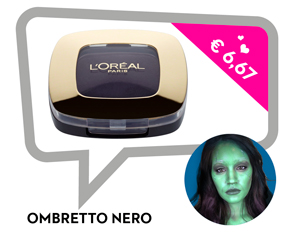 Gamora ombretto nero
