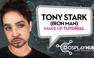 Make Up tutorial: Tony Stark (Robert Downey Jr), Iron Man